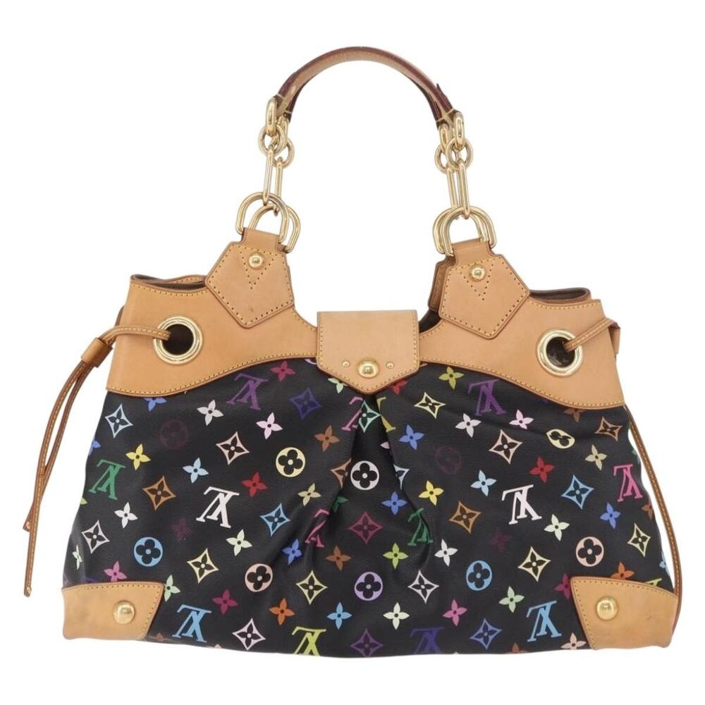 Louis Vuitton Monogram Multicolor Ursula Tote Bag Black - Picture 2 of 15